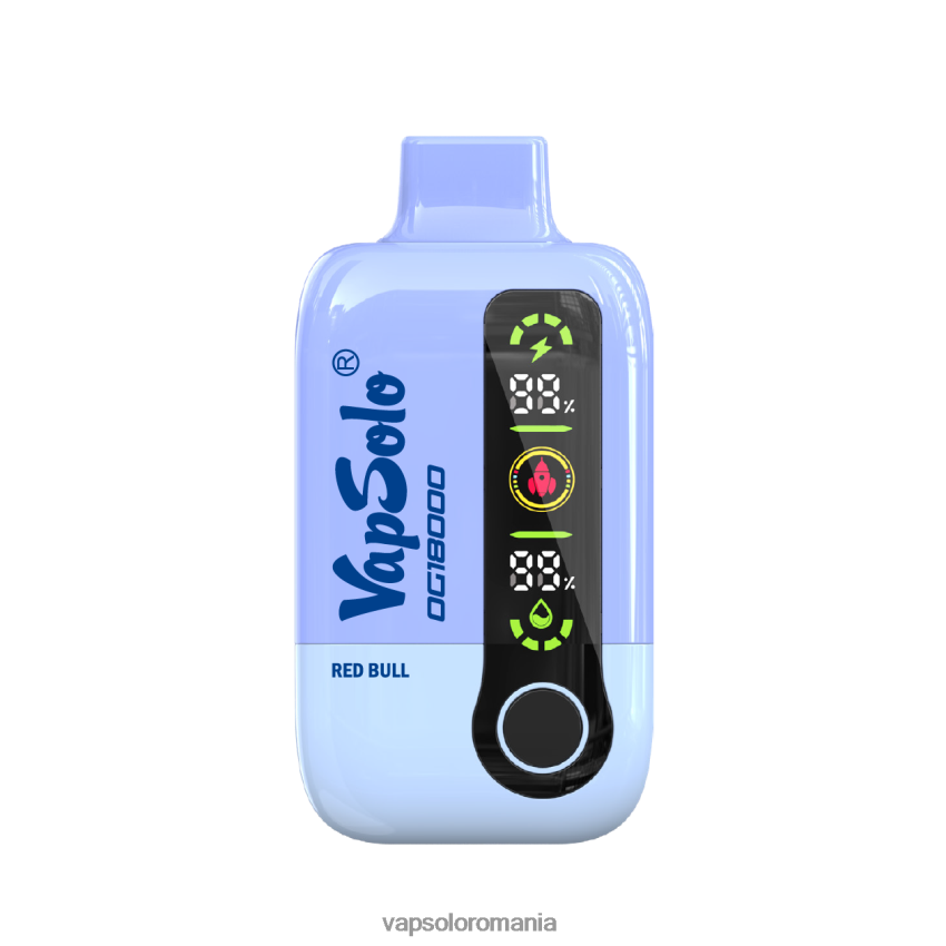 VapSolo Flavours - VapSolo DG18000 vapa de unică folosință Z20RBX55 taur roșu