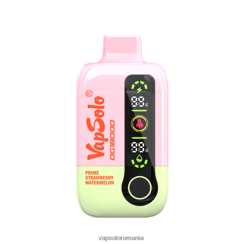 VapSolo Review - VapSolo DG18000 vapa de unică folosință Z20RBX54 prim pepene verde căpșuni