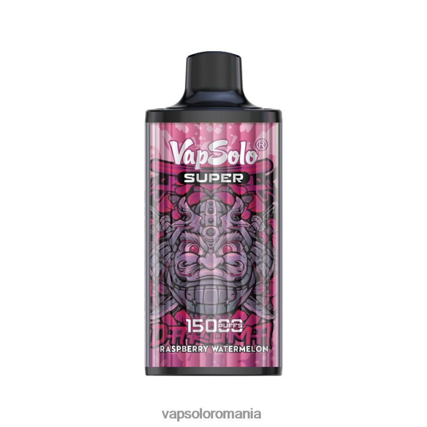 VapSolo Flavours - VapSolo SUPER vapa de unică folosință Z20RBX19 pepene verde zmeura