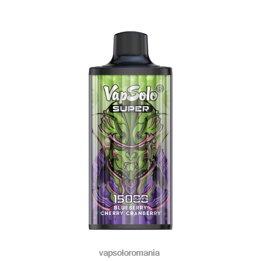 VapSolo Puffs - VapSolo SUPER vapa de unică folosință Z20RBX16 afine cireș merișor