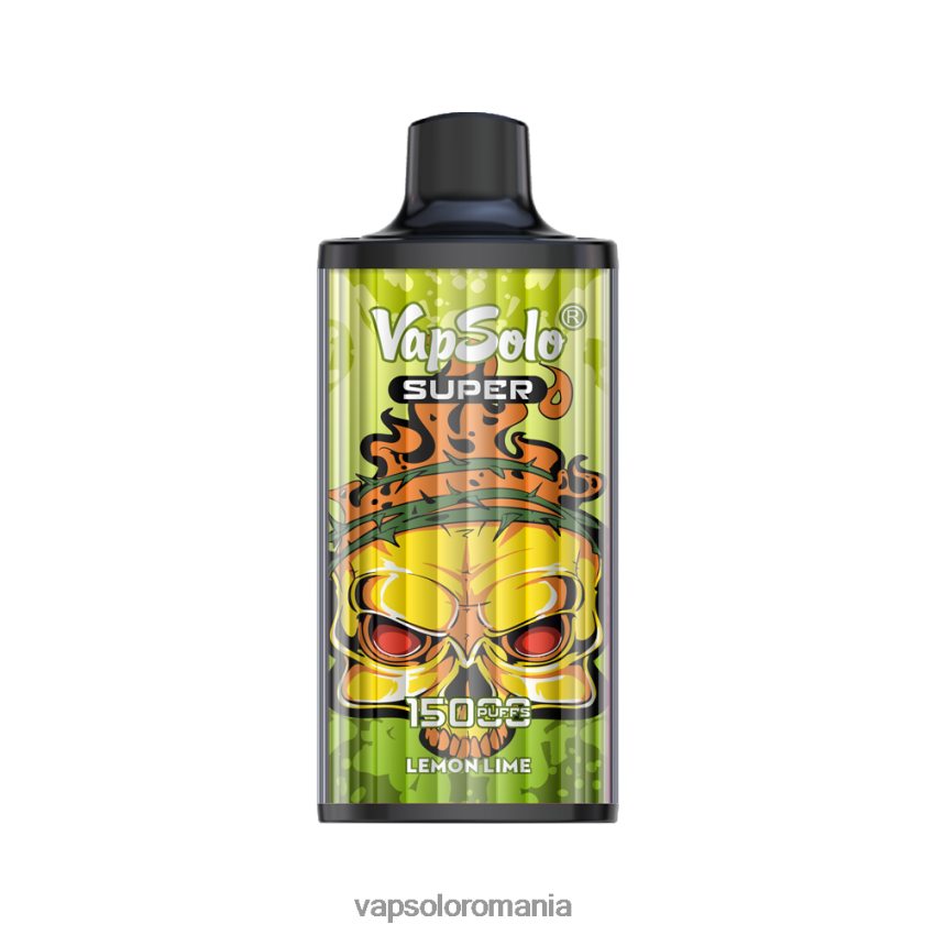VapSolo Review - VapSolo SUPER vapa de unică folosință Z20RBX18 lămâie lămâie