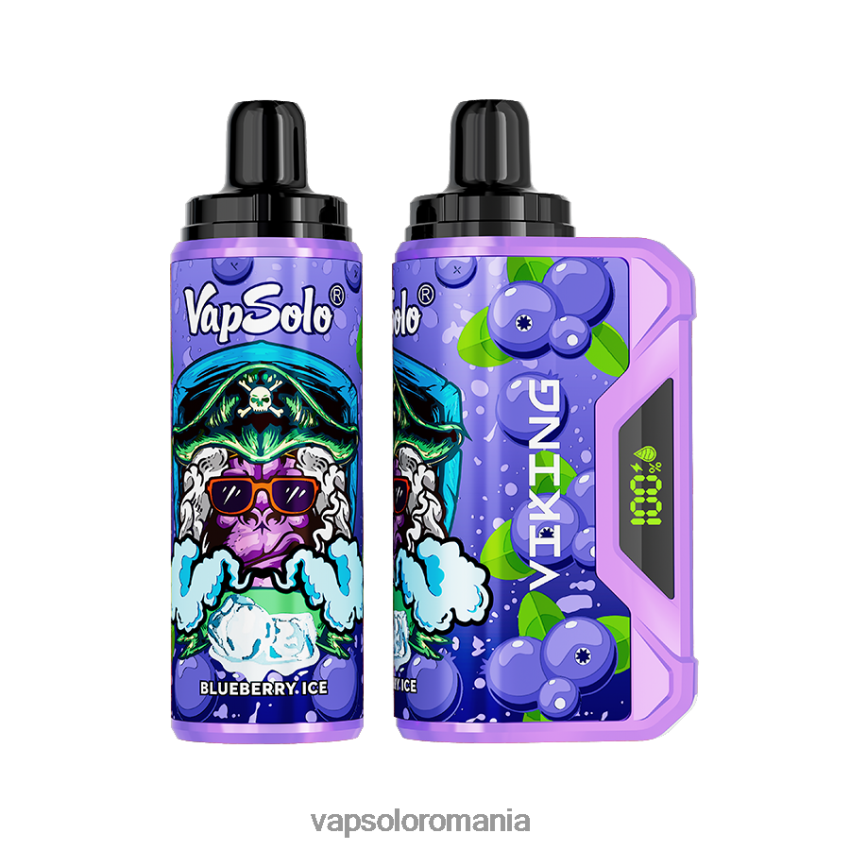 VapSolo Puffs - VapSolo VIKING vapa de unică folosință Z20RBX36 coacăze