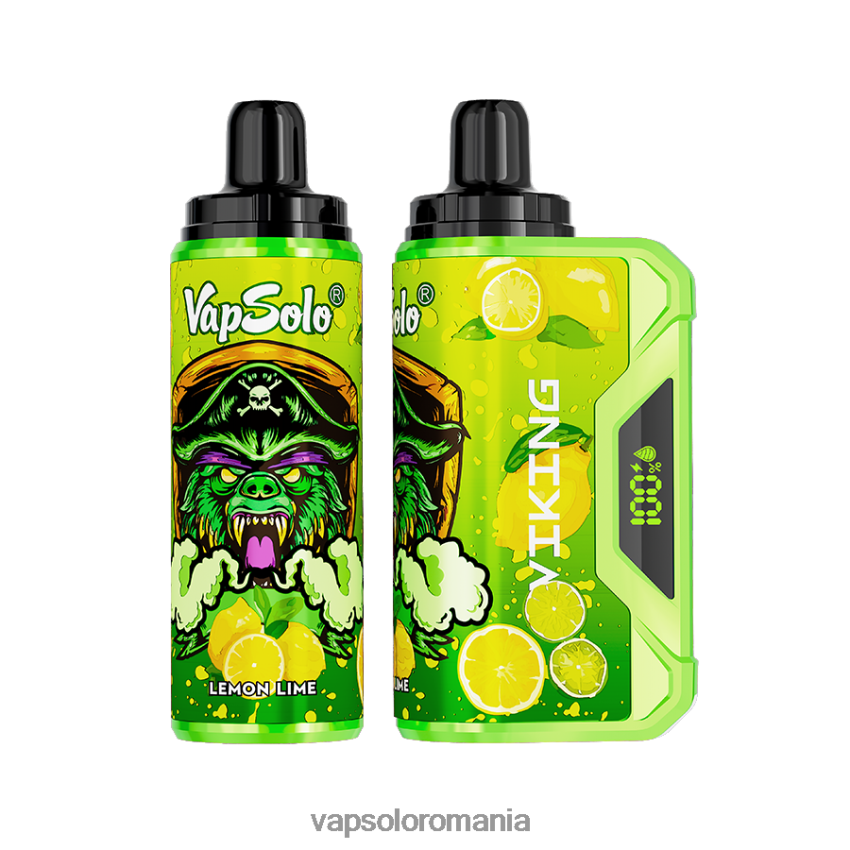 VapSolo Puffs - VapSolo VIKING vapa de unică folosință Z20RBX40 lămâie lămâie